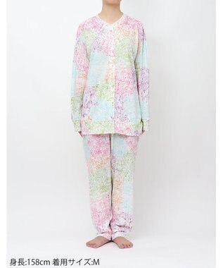 tsumori chisato SLEEP ツモリチサト パジャマ 長袖 長ズボン 綿100%(本体) 接結天竺素材 レディース UDX503 /ワコール ピンク
