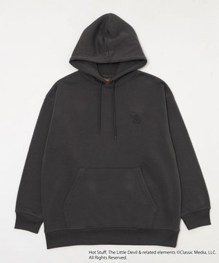 WEGO 【ユニセックス着用ITEM/裏起毛】HOTSTUFFグラフィックプルオーバー スミクロ