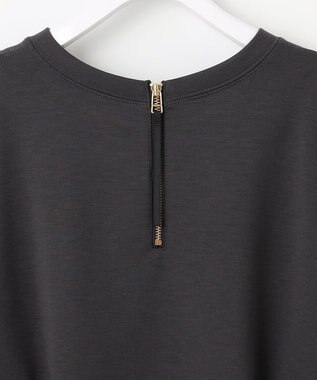 ANY SIS 【洗える・2SET】ダンボール プルオーバー×ギャザー スカート スレート×ブルー