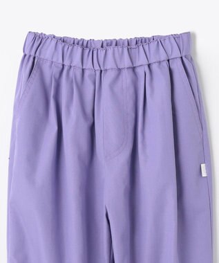 組曲 KIDS 【110-140㎝】フリルクロップ丈 パンツ モーブ系