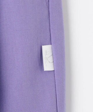 組曲 KIDS 【110-140㎝】フリルクロップ丈 パンツ モーブ系