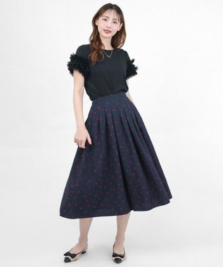 TOCCA RIBBON FLAT SHEER PUMPS パンプス ホワイト系