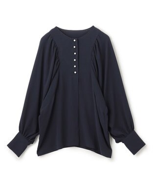 BEIGE， IRIS / ブラウス Navy