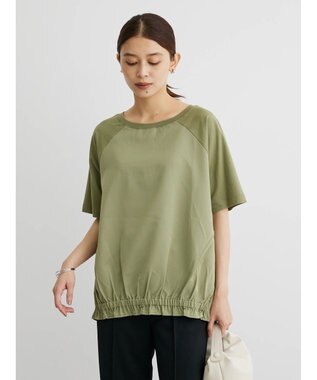 Green Parks 前ゴムドッキングカットプルオーバー