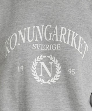 WEGO 【ANGIE VINTAGE】カレッジロゴスウェット 杢グレー