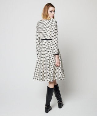 TOCCA 【洗える！】CLOVER STAMP ドレス ベージュ系5