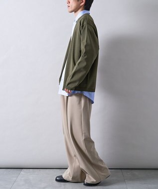 CRAFT STANDARD BOUTIQUE ドライニットカーディガン Khaki