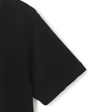 JOSEPH HOMME タックリップルジャージー　キーネック ブラック系