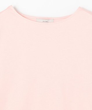 ANY シルケットスムース ツイストタックスリーブトップス ピンク