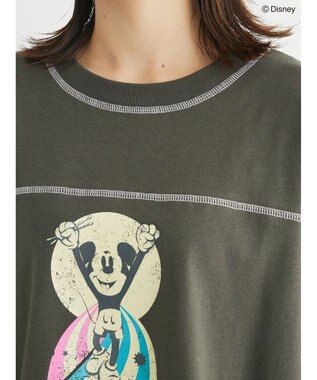 Green Parks Ｄｉｓｎｅｙ／配色ステッチチュニックIII Charcoal Gray