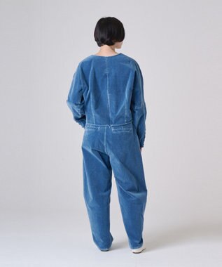 Ripo trenta anni INDIGO VELOUR プルオーバー BLUE