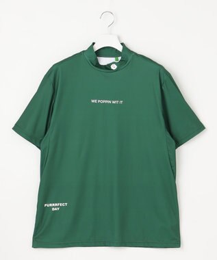 PW CIRCULUS 【UVカット / 吸水速乾 / 伸縮性抜群】【MEN】NEW バックメッシュモック T グリーン系