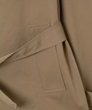 WEGO 【ユニセックス着用ITEM】ショートトレンチジャケット ベージュ