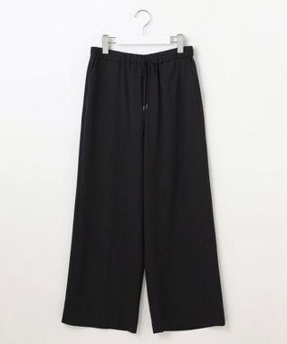 J.PRESS LADIES S 【WEB限定カラーあり・洗える】Lightジョーゼット ワイド パンツ 【WEB限定】ブラック系