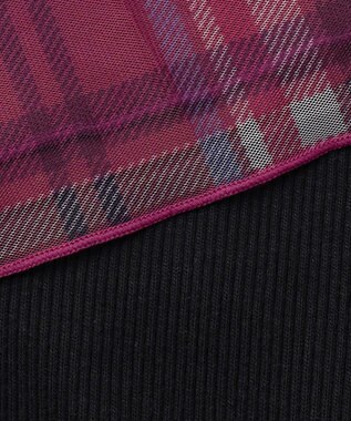 ANY KIDS チュール スカッツ ピンク×チェック