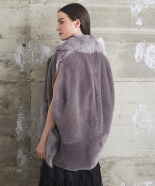 GRACE CONTINENTAL 【BLANCHA】ムートンジレ グレー