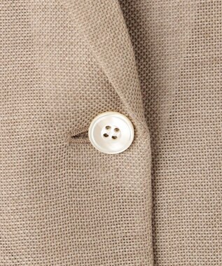 BEIGE， LIATRIS / シアー テーラードジャケット Flax