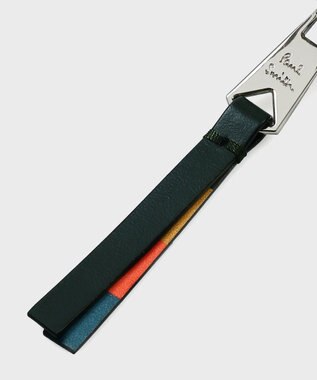 Paul Smith ブライトストライププラー SS24 コイン＆キーケース ブラック