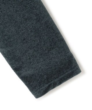 23区 【洗える】シアーベロア ロングスリーブ Tシャツ ダークグリーン系