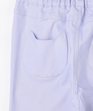 ANY KIDS 【洗濯機可能】ときめきストレッチ ネコパンツ ラベンダー