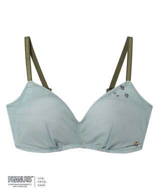 une nana cool 【ノンワイヤーブラ】364 シンプル MADE WITH PEANUTS LB