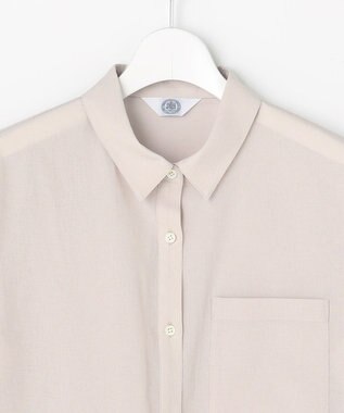 J.PRESS LADIES S 【WEB限定】アキハ BREEZE COOL シャツ ブラウス グレージュ系