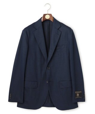 J.PRESS MEN 夏に嬉しい6つの高機能【セットアップ対応】【J.PRESS-POOL WOOL】ジャージーセットアップ ジャケット ネイビー系9