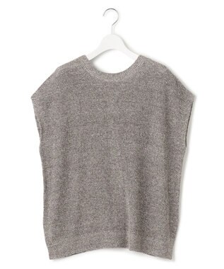 23区 L 【前後着用可能】ピュアリネン 2WAY ニット ダークブラウン系5