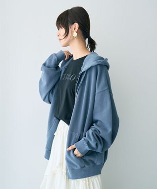 YECCA VECCA 【STAR＆STRIPE】ZIPフーディ