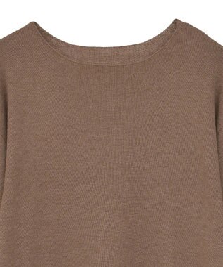 CRAFT STANDARD BOUTIQUE ボートネックニットプルオーバー Brown
