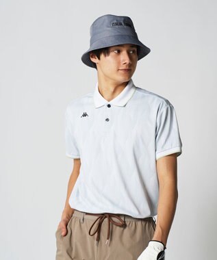 FILA GOLF／marie claire 【Kappa】柄半袖ポロシャツ