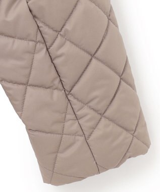 BEIGE， 【WEB限定】EIGER / キルトパーカー Mocha