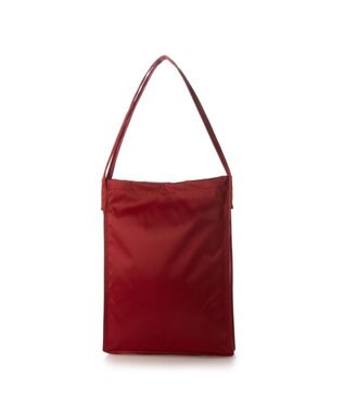 UNBILLION カシュカシュ cachecache / チェーンステッチ刺繍トートバッグ レッド