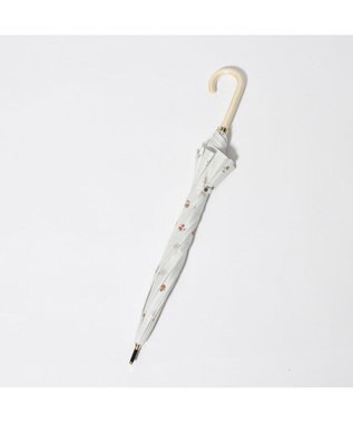 UNBILLION cache nez / 小花ドットプリントショートパラソル ホワイト