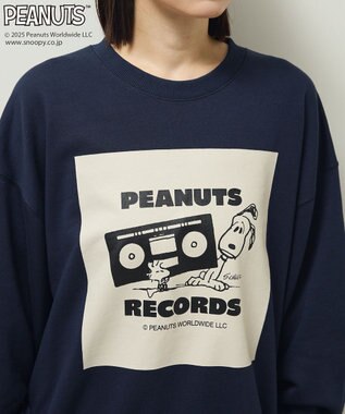 Green Parks ■PEANUTS ラジカセスウェット Navy