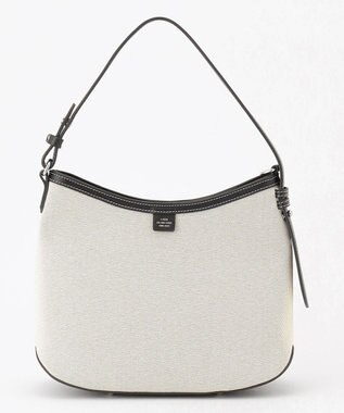 J.PRESS LADIES 【2way】キャンバス ショルダー バッグ ブラック系