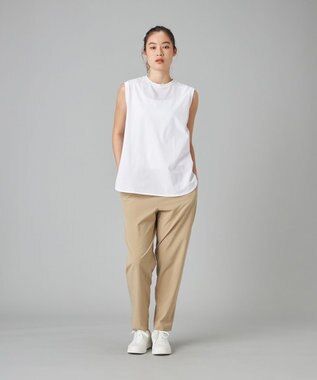 Chacott Chacott BALANCE EasyCare+ノースリーブＴシャツ ホワイト