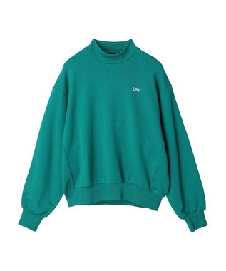 earth music&ecology Ｌｅｅ×ｅ．ｍ．ａ．ｅ．バックプリントプルオーバー Green