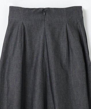 BEIGE， POMEGRANATE / ロングスカート Chambray Black