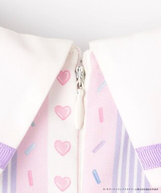 ANY KIDS 【any FAM×サーティワン アイスクリーム】ストライプ ワンピース ラベンダー