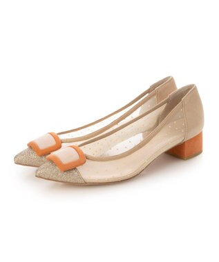 MODE ET JACOMO <MODE ET JACOMO>バックルチュールパンプス