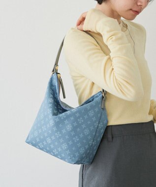 russet スタンダードミニショルダーバッグ <ナイロンジャガード>(CE-1627) DustyBlue