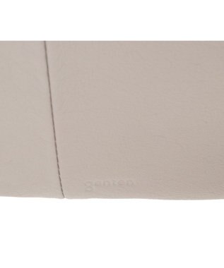 genten フェザートートバッグ　ワンショルダーバッグ ライトグレー