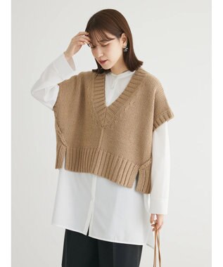 Green Parks ・ＳＵＧＡＲ　ＳＰＯＯＮ　ショートニットベスト