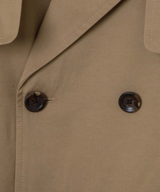 WEGO 【ユニセックス着用ITEM】ショートトレンチジャケット ベージュ