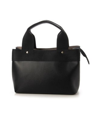 UNBILLION cachecache テープディテール2wayパーテーショントート ブラック