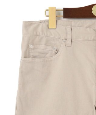 J.PRESS MEN 【ストレッチ / ウォッシャブル可】ピケストレッチ 5ポケットパンツ ベージュ系