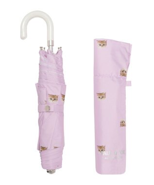MOONBAT PAUL&JOE ACCESSOIRES(ポール＆ジョー アクセソワ) 折りたたみ傘 ヌネット ラベンダー