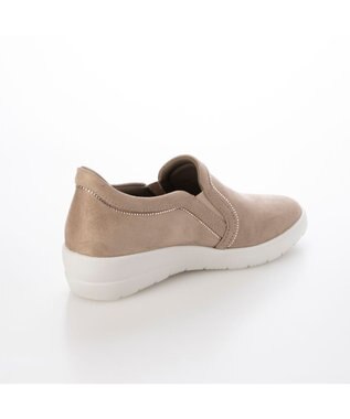 Riz raffinee <Riz raffinee>ヒールアップスリッポンスニーカー オークメタリック