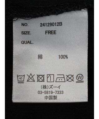 CRAFT STANDARD BOUTIQUE シルケット天竺　スクエアＰＴ　ＢＩＧ　Ｔｅｅ　Ｓ／Ｓ Black